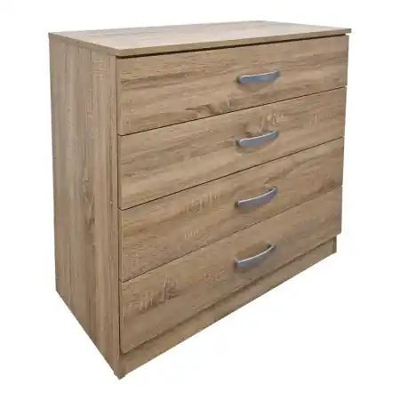 Doar azi Dulap cu sertare, Athos, Stejar, 80x40x79 cm
