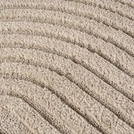 Expediere rapidă Covor rotund Art boho V2 Bej 120x120 cm