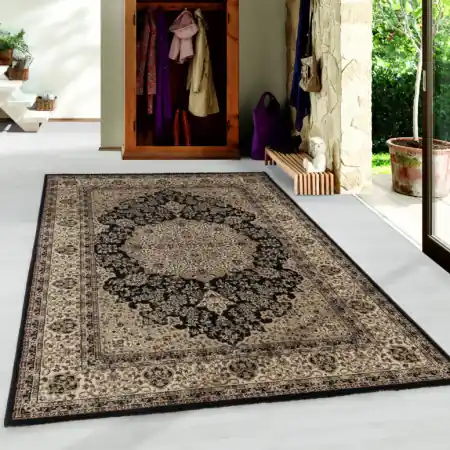 Promoție Covor Kashmir Negru V2 120x170 cm