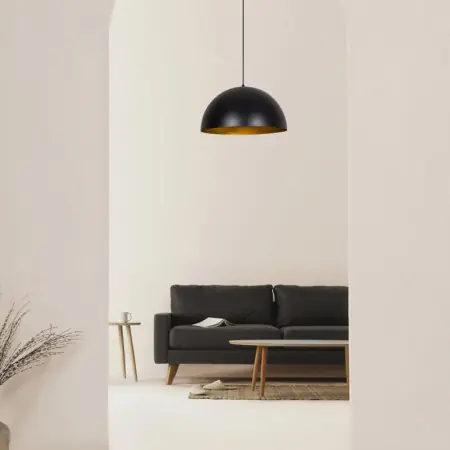 Lustra Sivani - MR - 723 Negru Auriu Reducere specială
