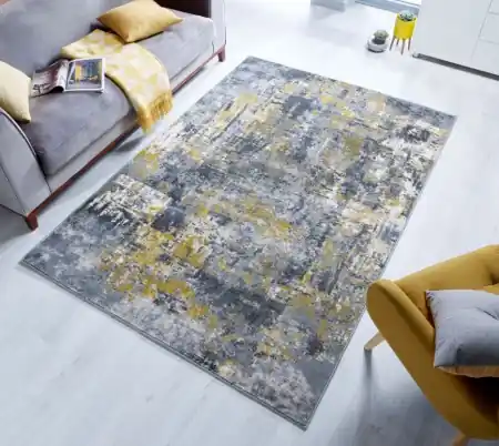 Bestseller Covor Wonderlust Gri/Galben Ochre 120X170 cm, Flair Rugs