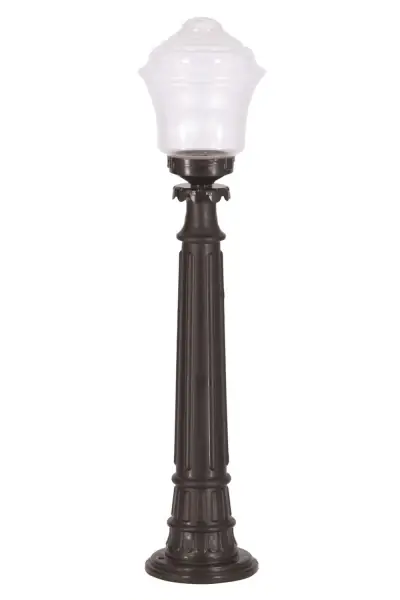 Lampadar de exterior M2B Negru 85x22 cm Super ofertă