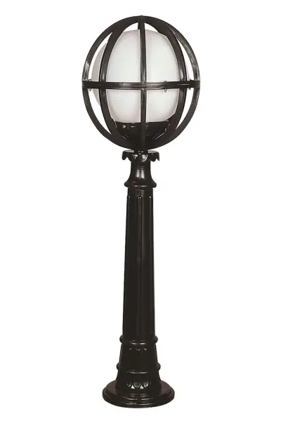 Disponibil imediat Lampadar de exterior M6BOP Negru 100x30 cm