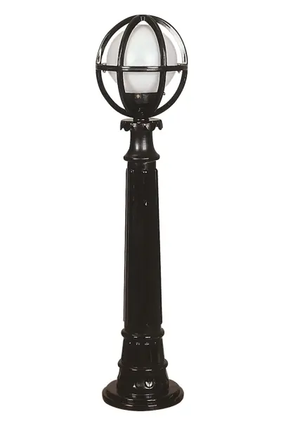 Lampadar de exterior M8BOP Alb 90x20 cm Retur ușor