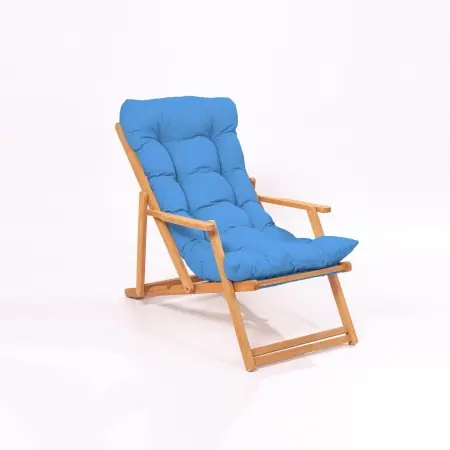 Preferatul clienților Scaun de gradina My008 Albastru 66x110x48 cm