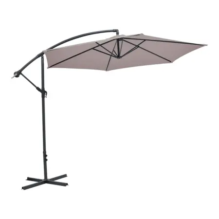 Reducere extra Umbrelă cu suport de grădină Jiopel Bej 3x3x3 cm