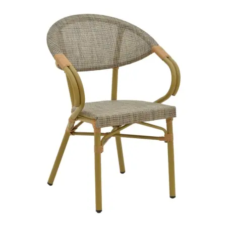 Retur gratuit Scaun de grădină Isaia Gri 57x57x83 cm