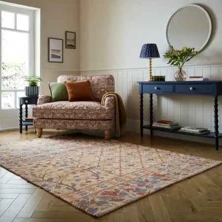 Cel mai vândut Covor Nadya Taylor Patch Albastru 200X290 cm, Flair Rugs
