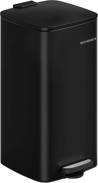 Cos de gunoi Negru Songmics 28.5x34x54.4 cm Livrare expres