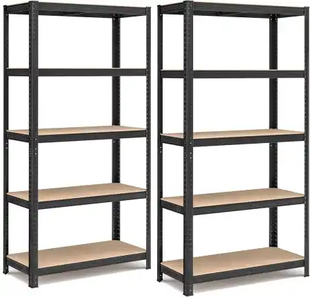 Raft metalic Negru Songmics 90x40x180 cm Cumpără acum