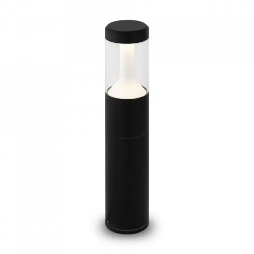 Lampa exterior moderna neagra pentru podea Maytoni Koln S Ofertă de sezon