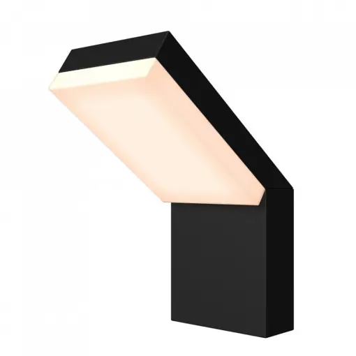 Livrare rapidă Aplica perete exterior moderna neagra cu led Maytoni Paso