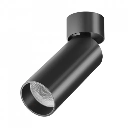 Spot aplicat modern negru cu led din aluminiu Maytoni Focus Led 4000k Preț promoțional