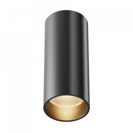 Noutate Spot aplicat modern negru cu led Maytoni Focus Led 3000k