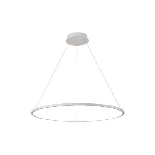 Livrare rapidă Lustra moderna alba rotunda cu led Vinola d60