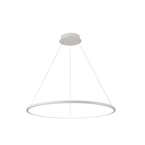 Lustra moderna alba rotunda cu led Vinola d80 Mai ieftin