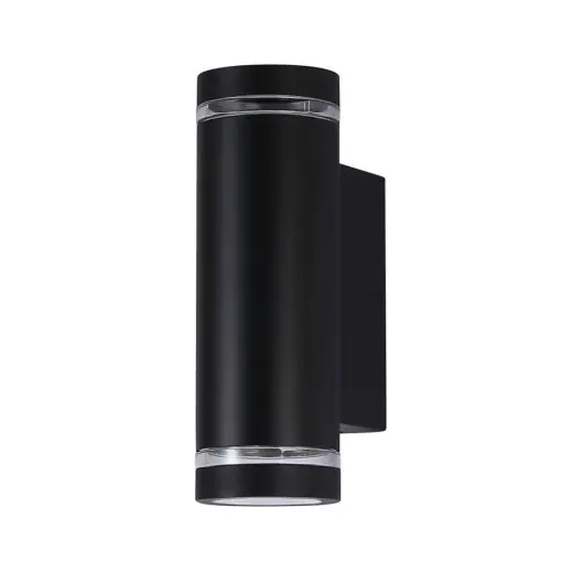 Reducere Aplica perete exterior moderna neagra cu led 4k Fondo 2