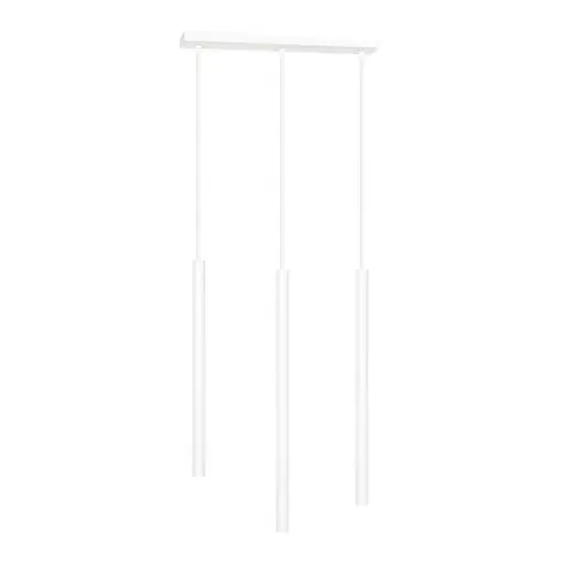 Lustra moderna liniara alba cu 3 pendule Selter Cel mai bun preț