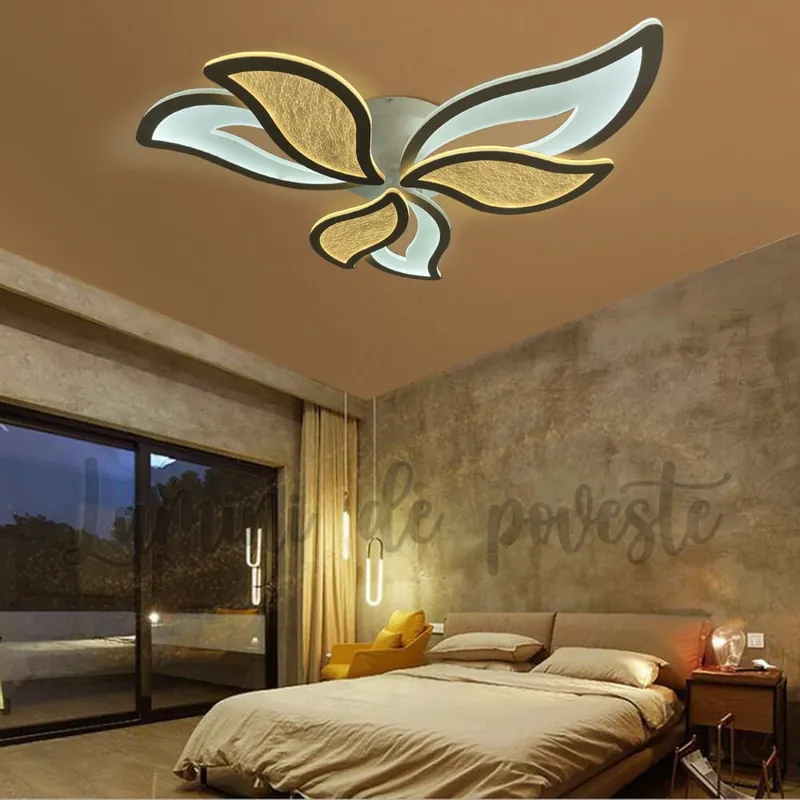 Lustra LED 144W Iris Mini, Telecomanda Preț promoțional