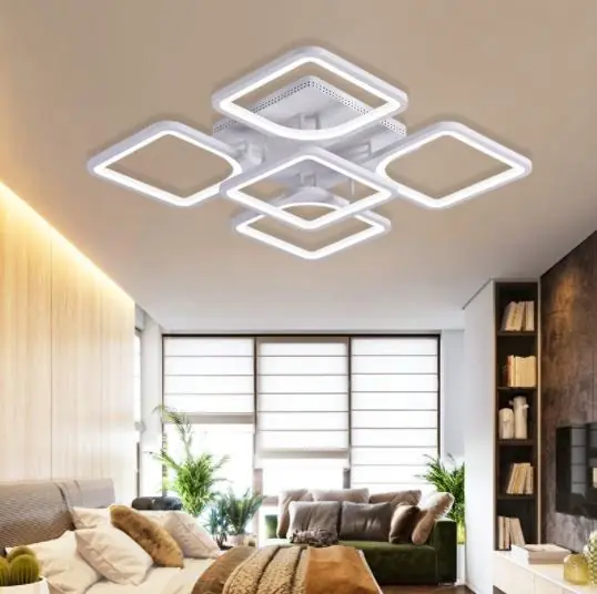 Super ofertă Lustra LED Creative Ceiling 5, Telecomanda