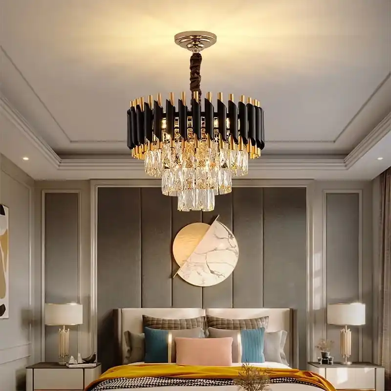 Calitate înaltă Candelabru Bohemian 400 4 becuri E27