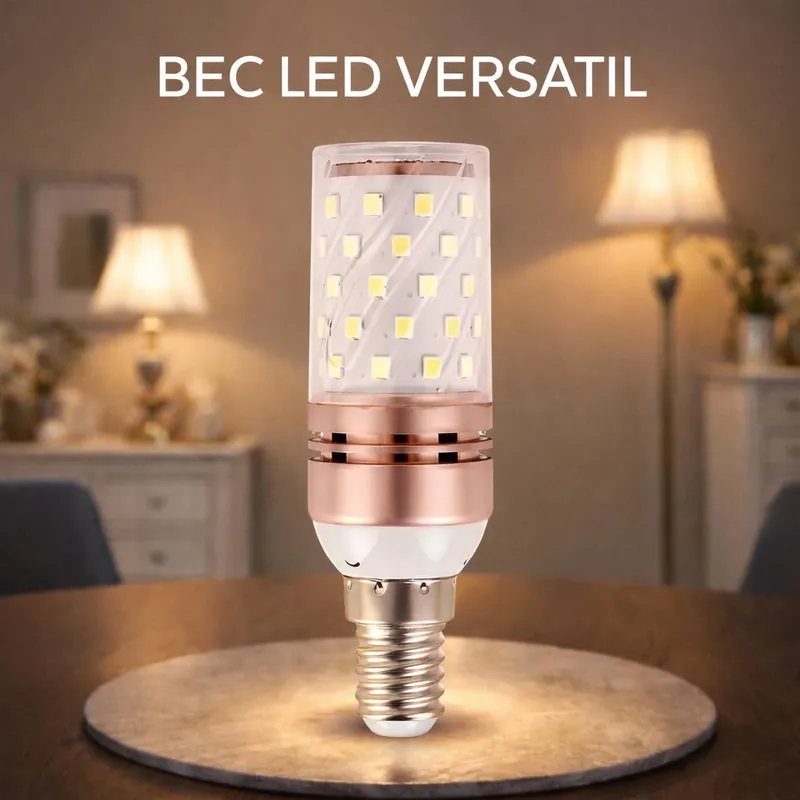 Bec LED 16W E14 Rece+Cald+Natural Retur ușor