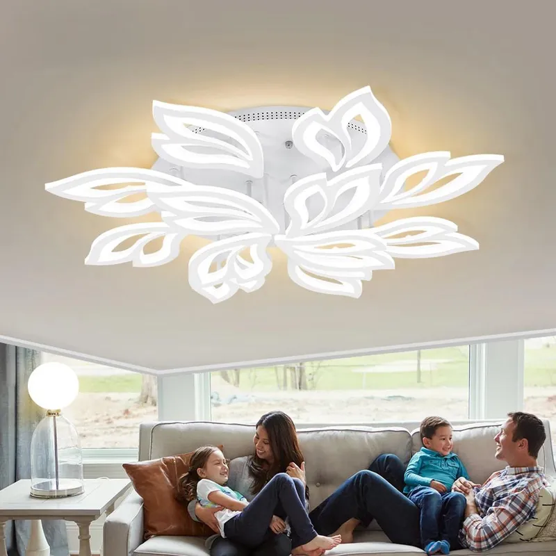 Lustra LED 240W Lily, Telecomanda Livrare expres