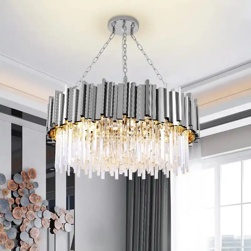 Chilipir Candelabru LED Scaly Silver 500, Telecomanda