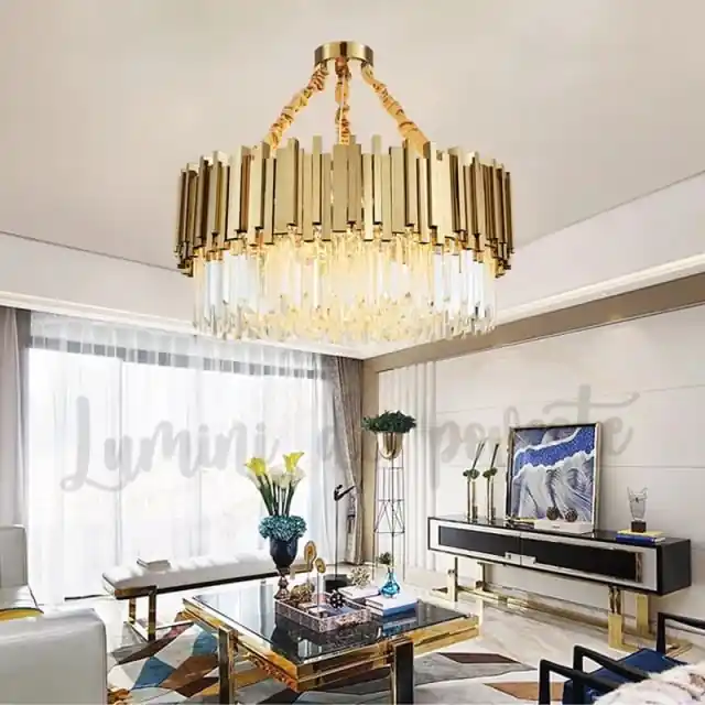 Candelabru Scaly Gold 800 (Auriu) Super ofertă