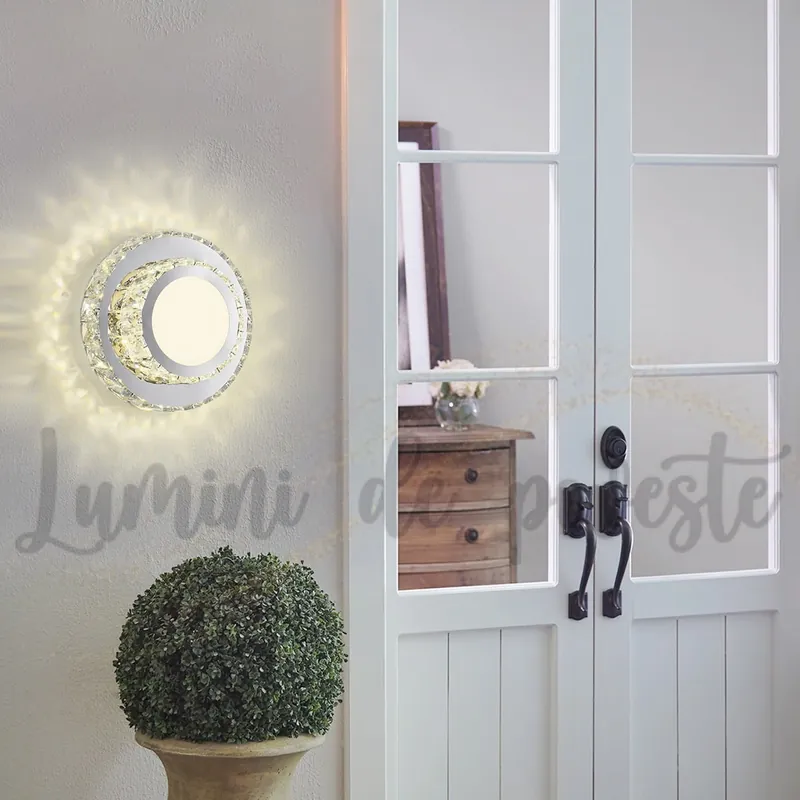 Ofertă limitată Aplica LED 72W Divine Double Round (Rotunda)
