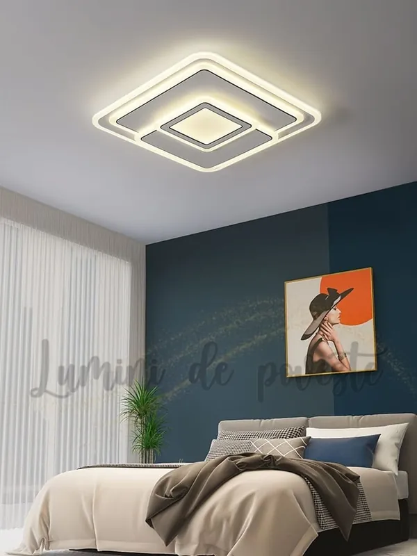Nu rata Aplica LED 98W Miraj Patrat 9772