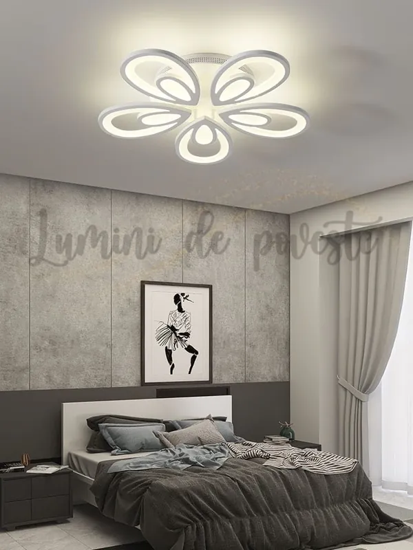 Disponibil imediat Lustra LED 180W Poppy