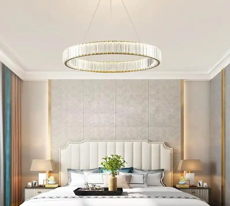 Comandă acum Candelabru LED 32W Silver Diamond 40, Telecomanda