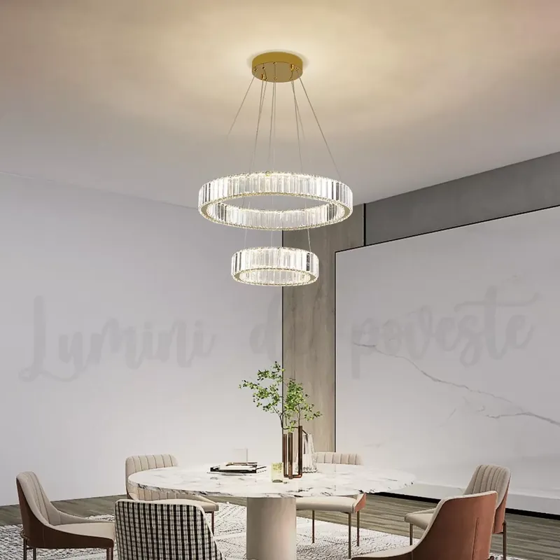 Reducere extra Candelabru LED 64W Golden Diamond 55