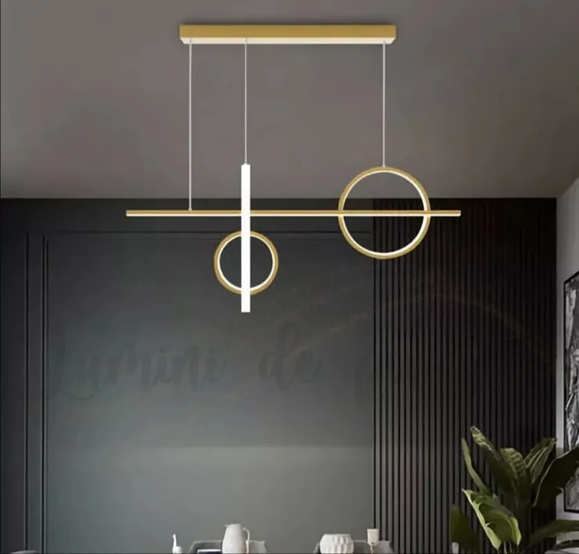 Ofertă specială Candelabru LED 116W Style Gold