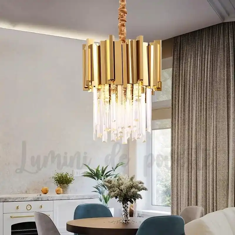 Cumpărături sigure Candelabru Scaly Gold 300