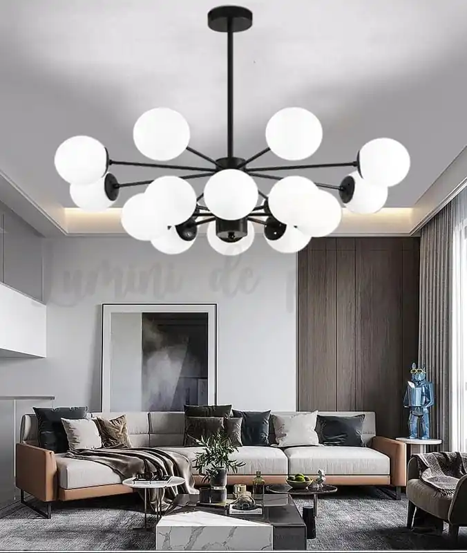 Livrare expres Candelabru Globo Black 16