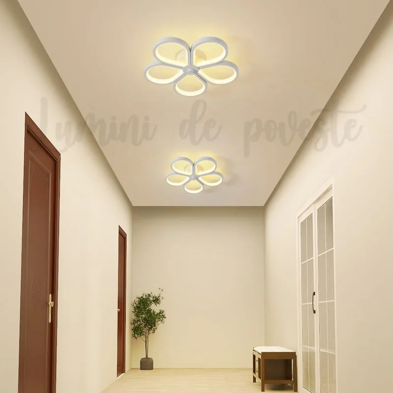 Aplica LED White Flower Chilipir