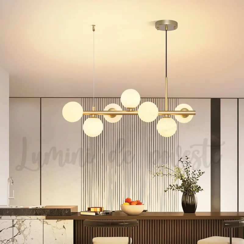 Cumpără acum Candelabru Globo Gold Dining 7