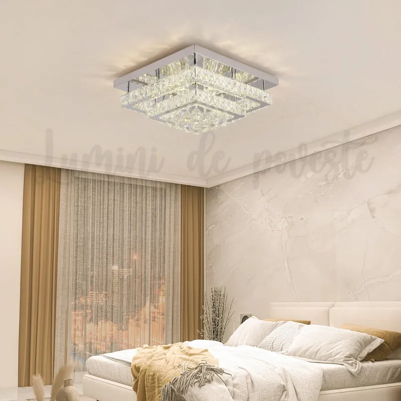 Plafoniera LED 128W Noblesse Square Expediere rapidă