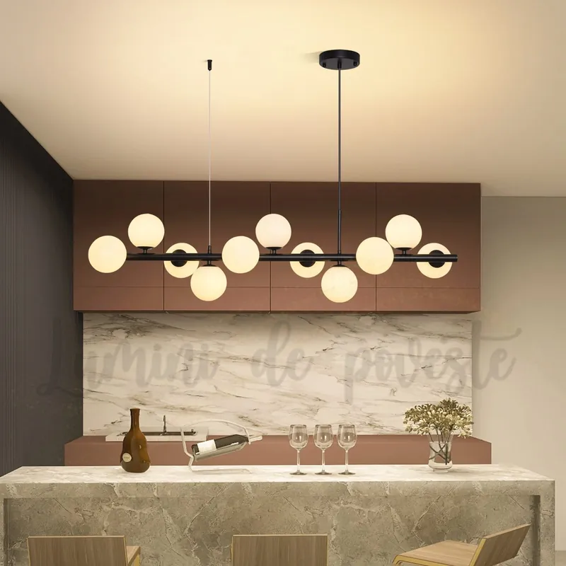 Candelabru Globo Black Dining 11 Preț redus