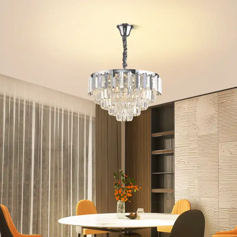 Candelabru LED 96W Aurora Silver Retur ușor
