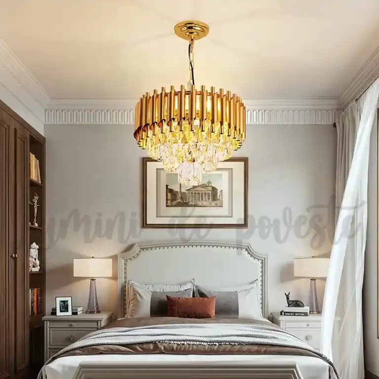 Candelabru Bohemian Gold 400 Cumpărături sigure