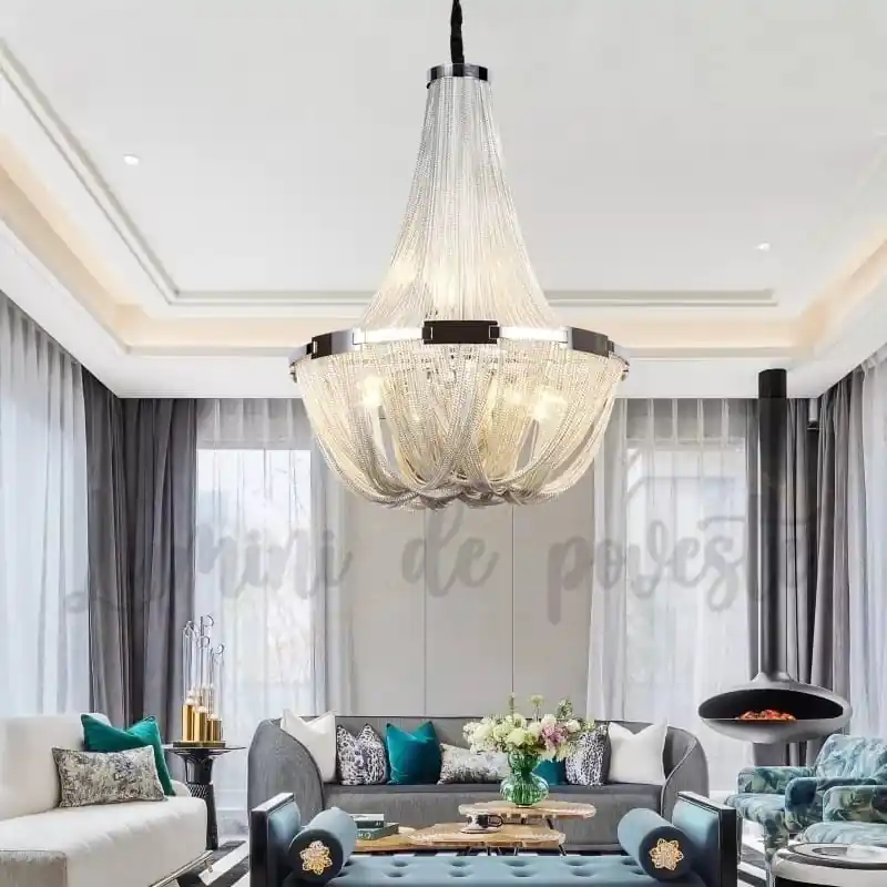 Candelabru Zalle Silver Bright 60 Super ofertă
