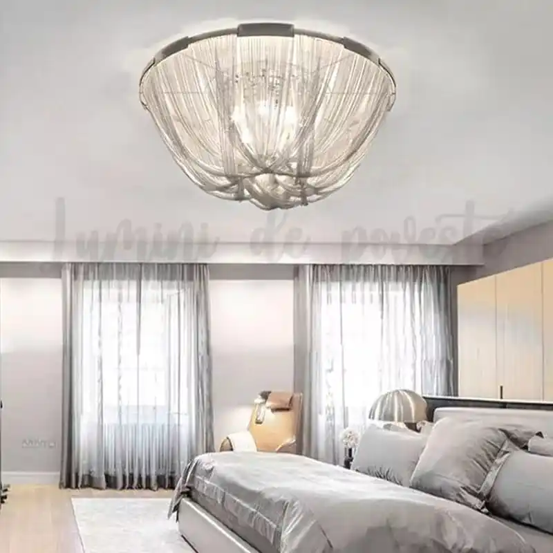 Reduceri Lustra Zalle Silver 400