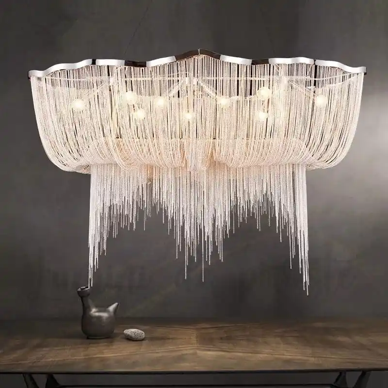 Calitate înaltă Candelabru Zalle Dining Silver Sparkles