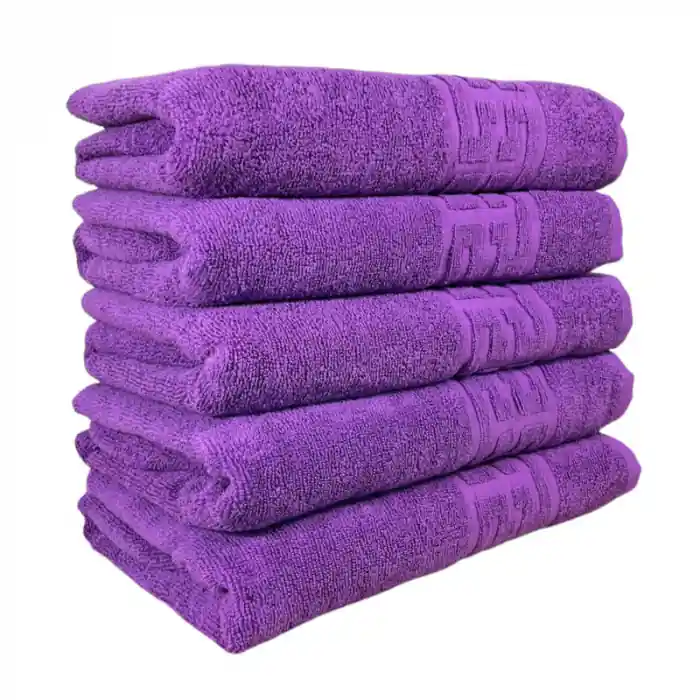 Set 5 Prosoape Baie, Bumbac 100% Mov Comandă acum