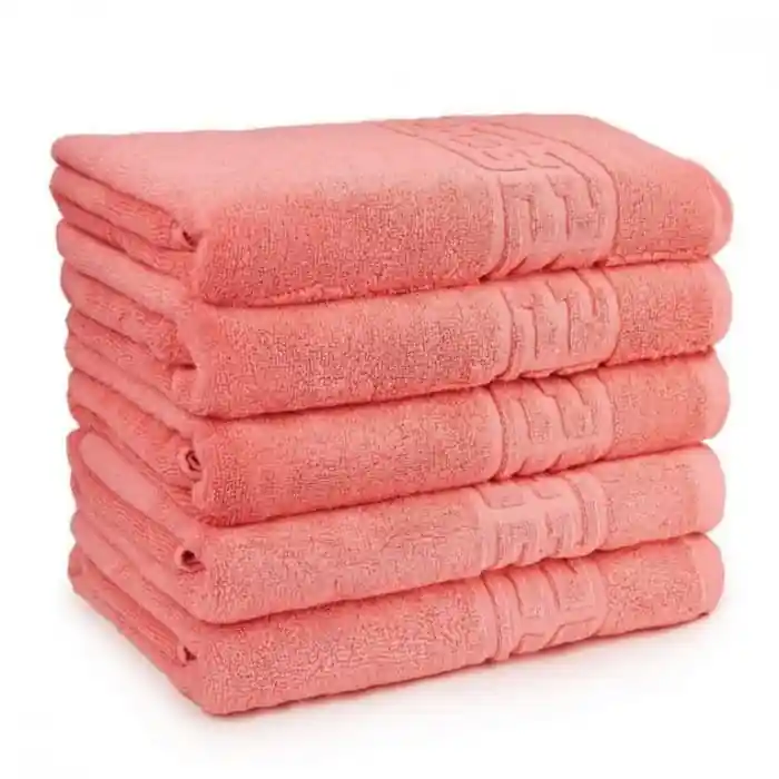 Set 5 Prosoape, Bumbac 100%, Model Grecesc, Corai Cumpără online