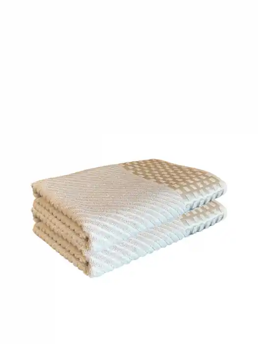 Cumpără acum Set 2 Prosoape Baie, din Bumbac 100%, Tip Jacquard, Gri