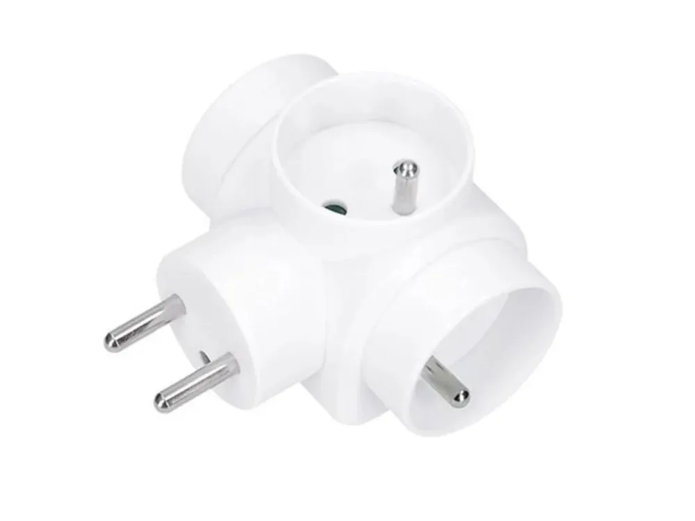 SOLIGHT PRIZĂ, 3X10A, ALB [P91] Reducere extra